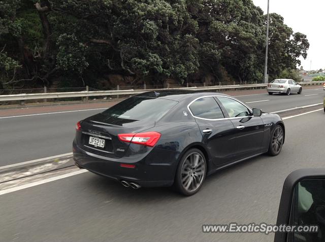 Maserati Ghibli spotted in Auckland, New Zealand