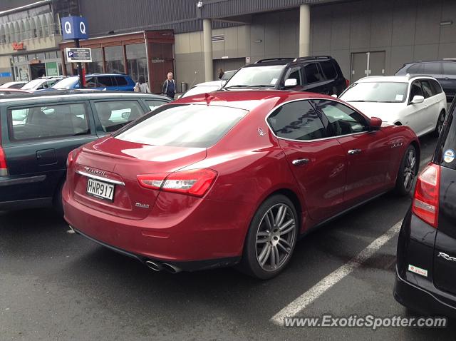 Maserati Ghibli spotted in Auckland, New Zealand