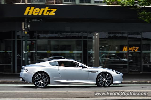 Aston Martin DB9 spotted in Sydney, Australia