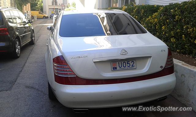 Mercedes Maybach spotted in Nice, France