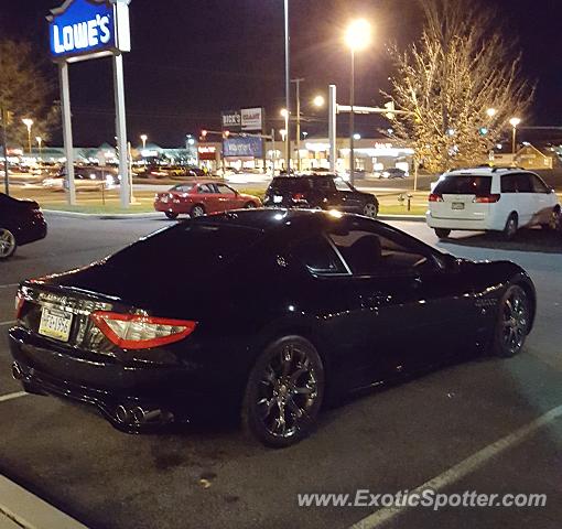 Maserati GranTurismo spotted in Whitehall, Pennsylvania