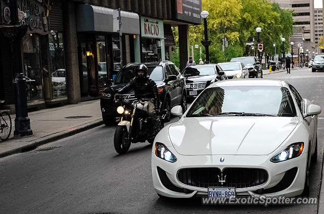 Maserati GranTurismo spotted in Toronto, Canada