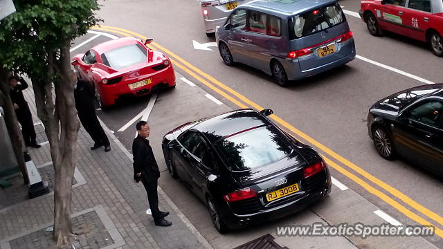 Ferrari 458 Italia spotted in Hong Kong, China