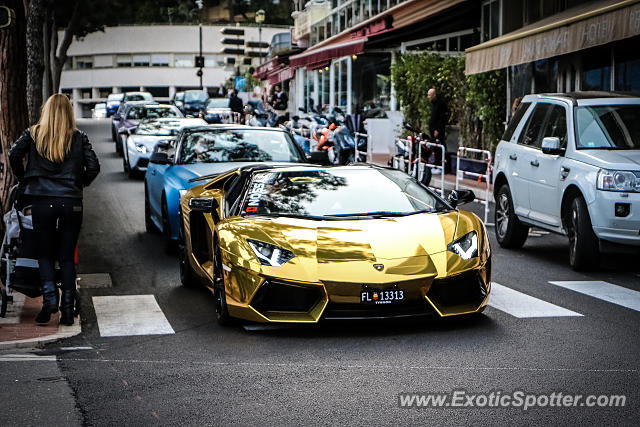 Lamborghini Aventador spotted in Monte-Carlo, Monaco