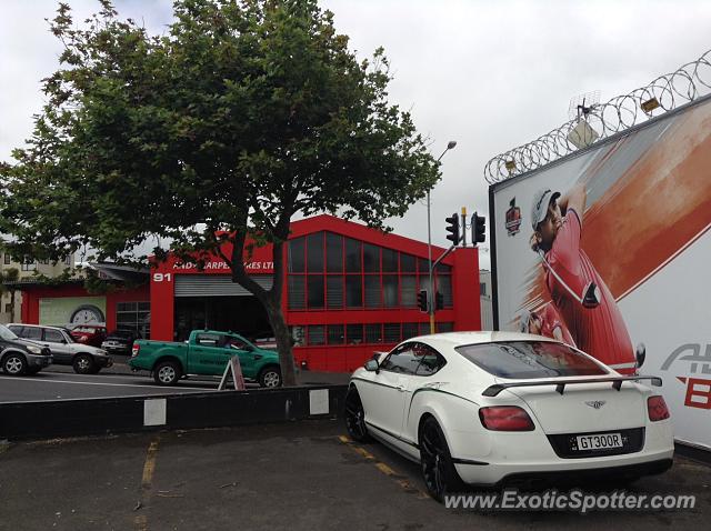 Bentley Continental spotted in Auckland, New Zealand