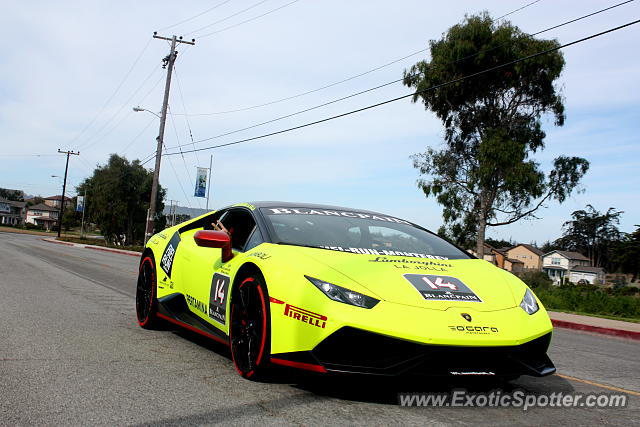 Lamborghini Huracan spotted in Seaside, California