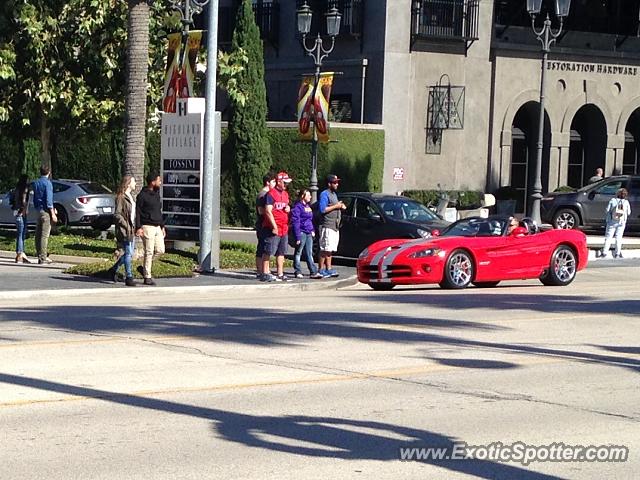 Dodge Viper spotted in Houston, Texas