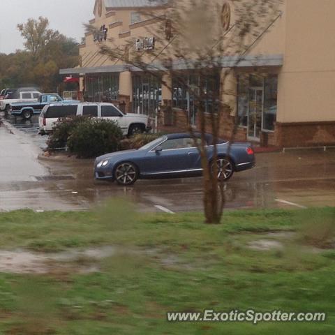 Bentley Continental spotted in Bryan, Texas