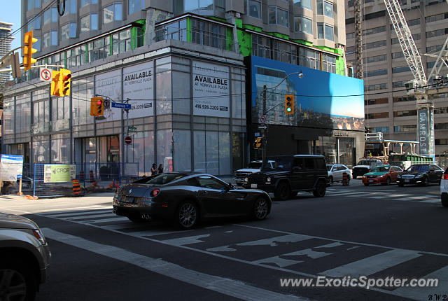 Ferrari 599GTB spotted in Toronto, Canada