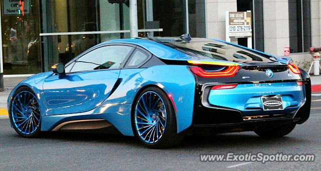 BMW I8 spotted in Beverly Hills, California