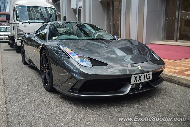 Ferrari 458 Italia spotted in Hong Kong, China