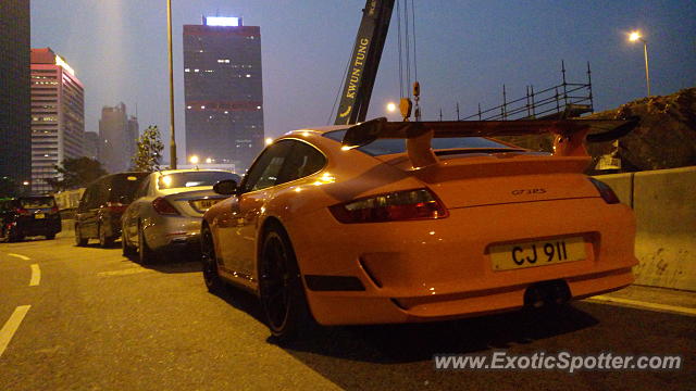 Porsche 911 GT3 spotted in Hong Kong, China