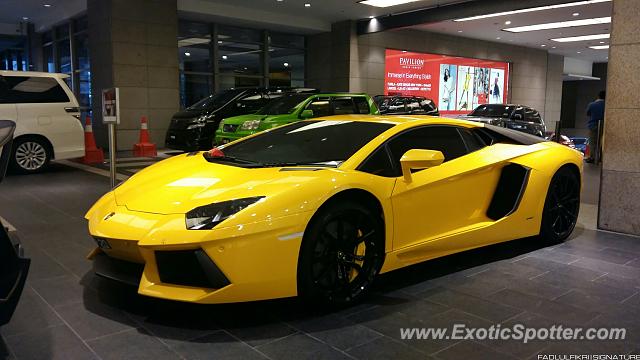 Lamborghini Aventador spotted in Pavilion, KL, Malaysia