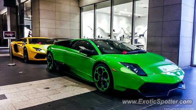 Lamborghini Murcielago spotted in Pavilion, KL, Malaysia