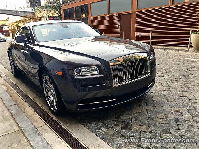 Rolls-Royce Wraith spotted in Atlanta, Georgia