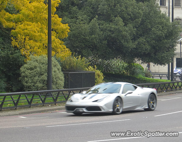 Ferrari 458 Italia spotted in London, United Kingdom