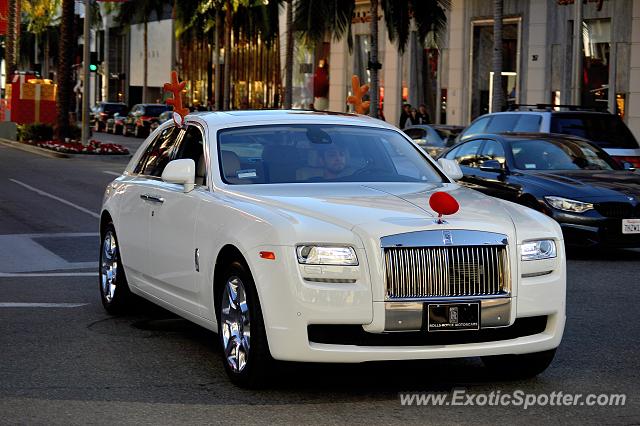 Rolls-Royce Ghost spotted in Beverly Hills, California