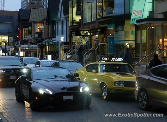 Aston Martin Vantage spotted in Toronto, Canada