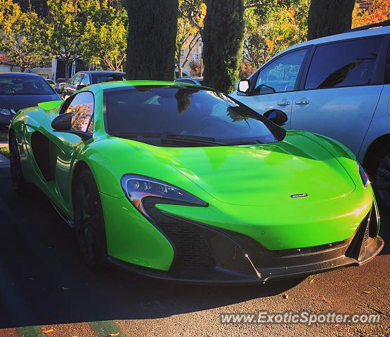 Mclaren 650S spotted in Calabasas, California