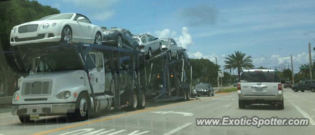 Bentley Continental spotted in Stuart, Florida