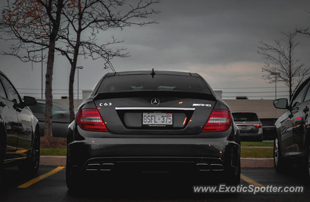 Mercedes C63 AMG Black Series spotted in Toronto, Canada