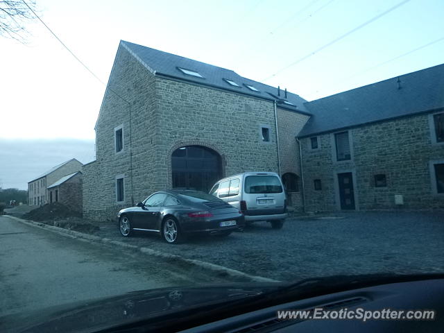 Porsche 911 spotted in Marchin, Belgium