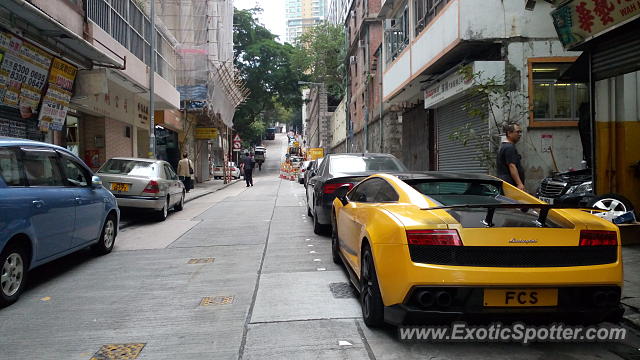 Lamborghini Gallardo spotted in Hong Kong, China