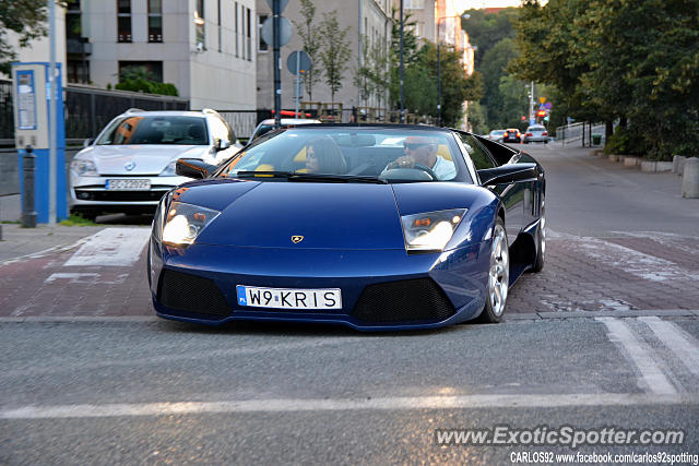 Lamborghini Murcielago spotted in Warsaw, Poland