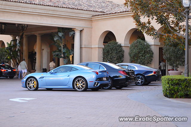 Ferrari California spotted in Newport Beach, California