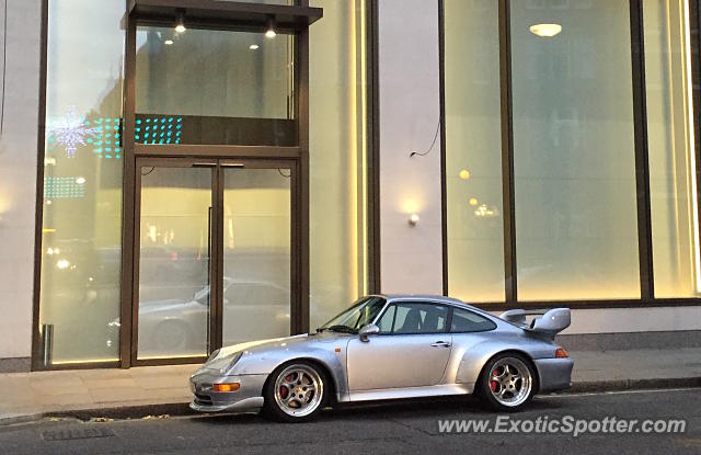 Porsche 911 GT2 spotted in London, United Kingdom