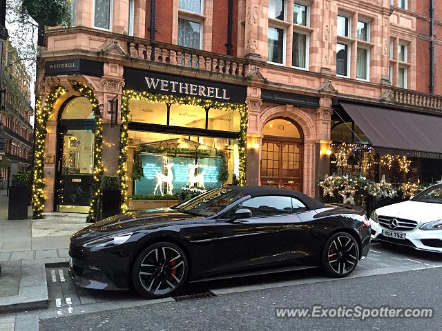 Aston Martin Vanquish spotted in London, United Kingdom