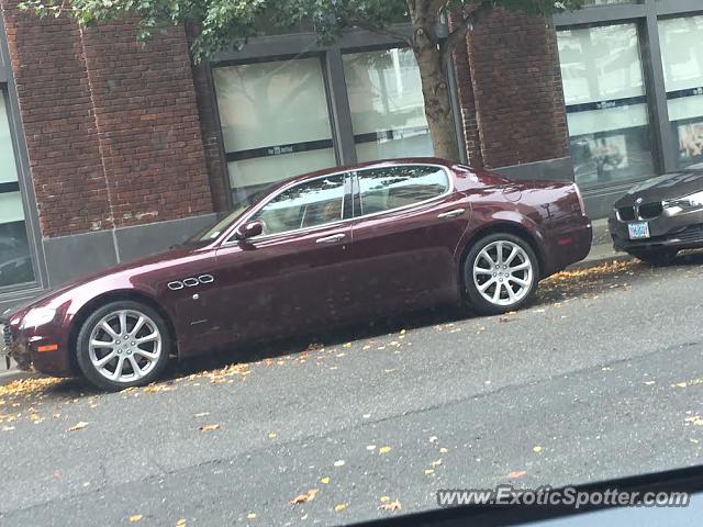 Maserati Quattroporte spotted in Portland, Oregon