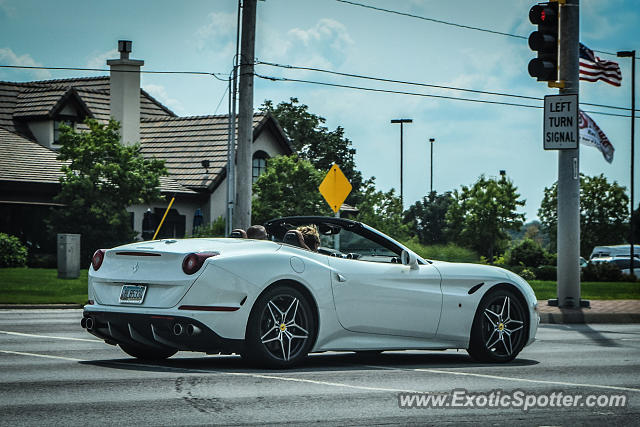 Ferrari California spotted in Overland Park, Kansas