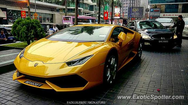 Lamborghini Huracan spotted in Kuala Lumpur, Malaysia