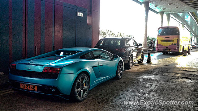 Lamborghini Gallardo spotted in Hong Kong, China