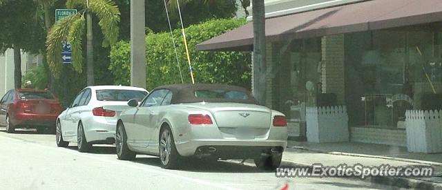 Bentley Continental spotted in Palm Beach, Florida