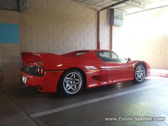 Ferrari F50 spotted in Monterey, California