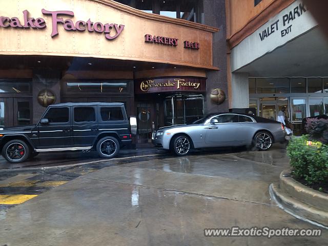 Rolls-Royce Wraith spotted in Houston, Texas