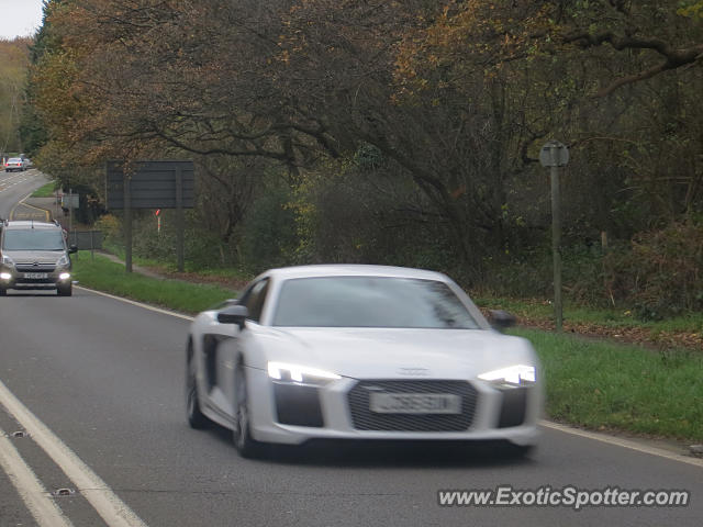 Audi R8 spotted in London, United Kingdom