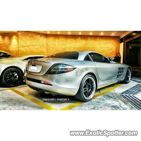 Mercedes SLR spotted in Kuala Lumpur, Malaysia