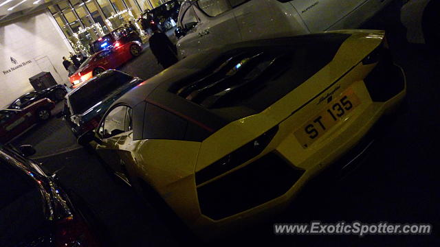 Lamborghini Aventador spotted in Hong Kong, China