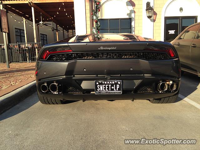 Lamborghini Huracan spotted in Houston, Texas