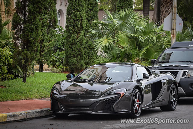 Mclaren 650S spotted in Miami Beach, Florida