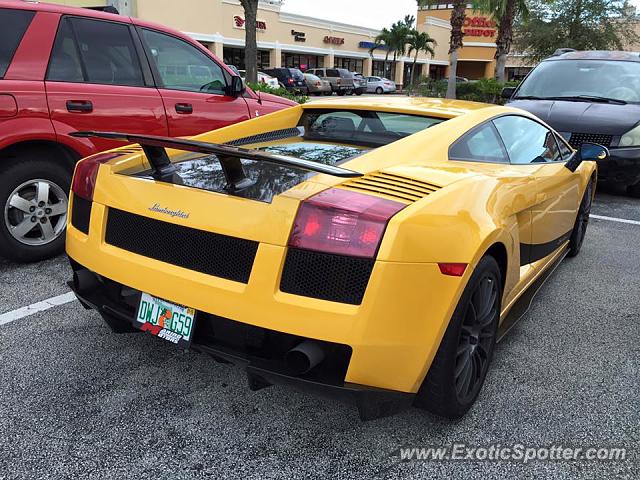 Lamborghini Gallardo spotted in Stuart, Florida