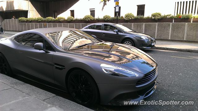 Aston Martin Vanquish spotted in London, United Kingdom