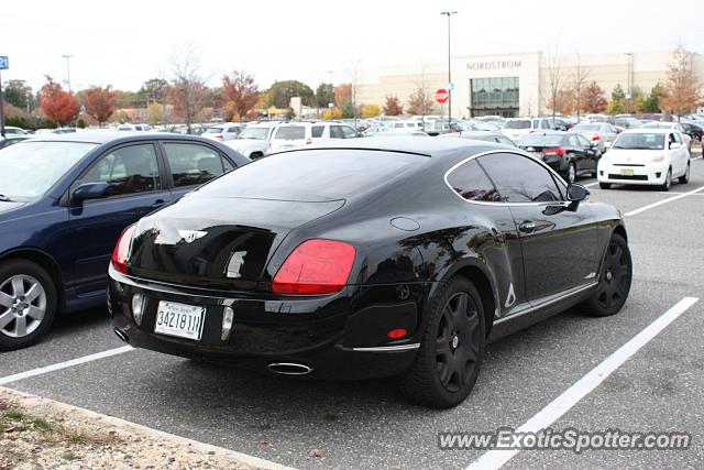 Bentley Continental spotted in Cherry Hill, New Jersey