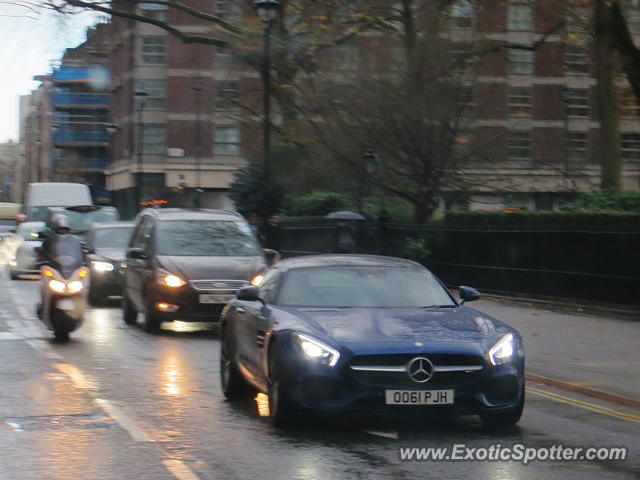 Mercedes AMG GT spotted in London, United Kingdom