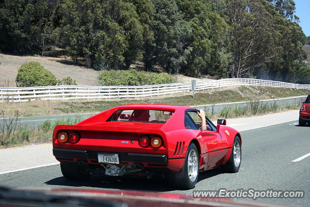 Ferrari 288 GTO spotted in Carmel Valley, California