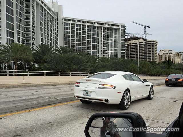 Aston Martin Rapide spotted in Bal Harbour, Florida