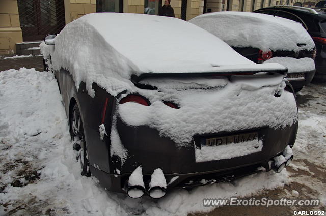 Nissan GT-R spotted in Warsaw, Poland